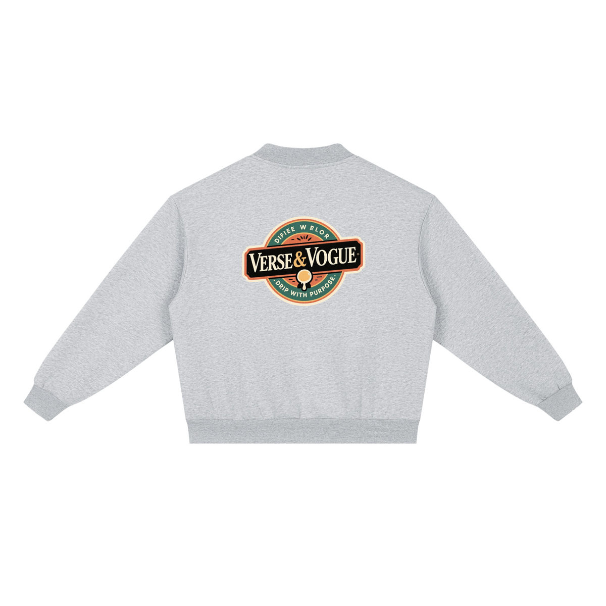 Verse&Vogue | Unisex Vintage Wash Fleece Quarter Zip Sweatshirt