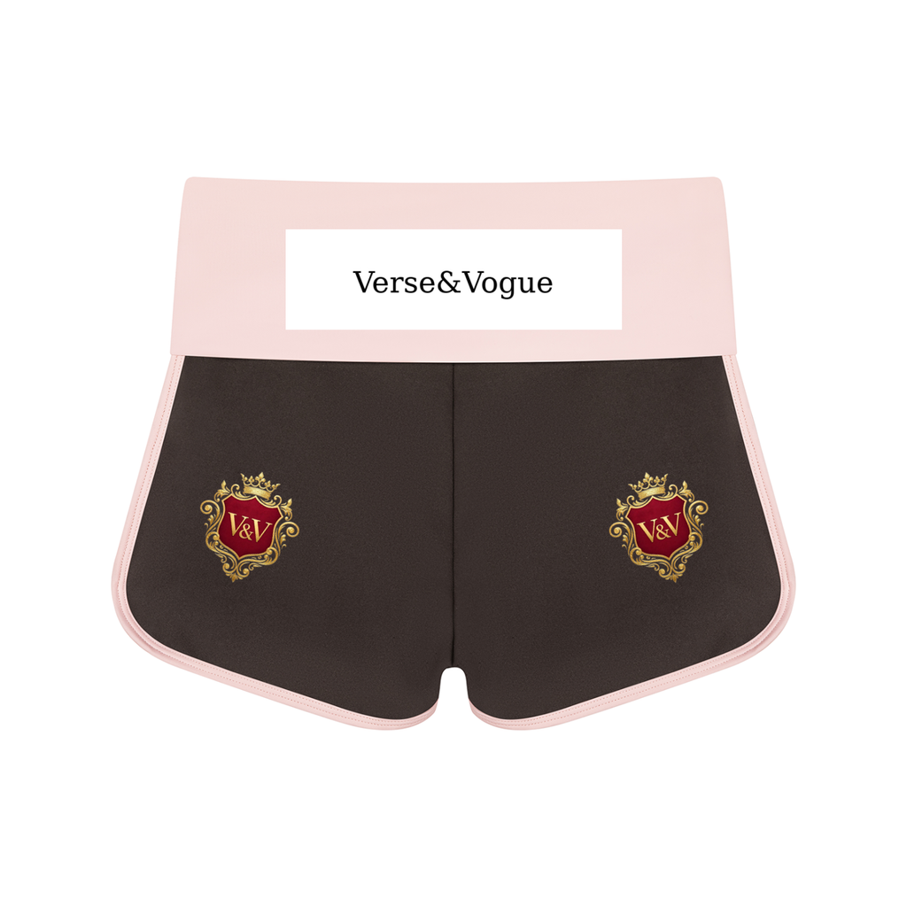 Verse&Vogue | Women’s Color Block Yoga Shorts
