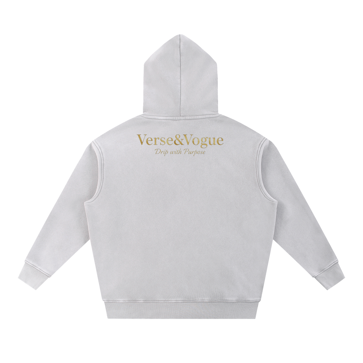 Verse&Vogue | Snow Wash Fleece Oversize Hoodie