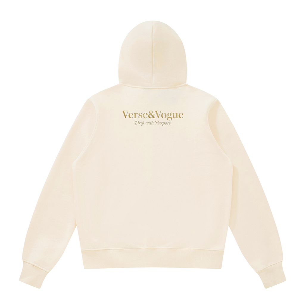 Verse&Vogue | Unisex Fleece Full Zip Hoodie