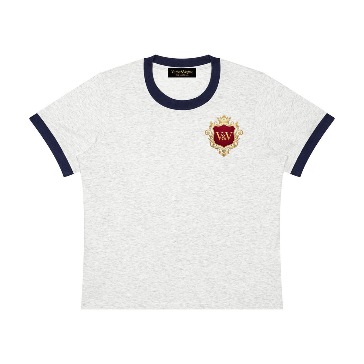 Verse&Vogue | Women's Sorona Ringer T-Shirt