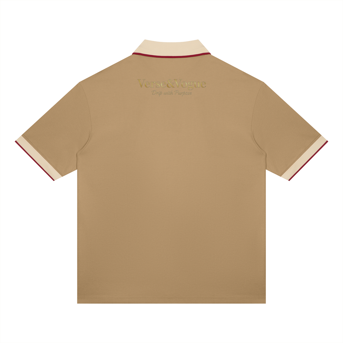 Verse&Vogue | Unisex Color Block Polo Shirt