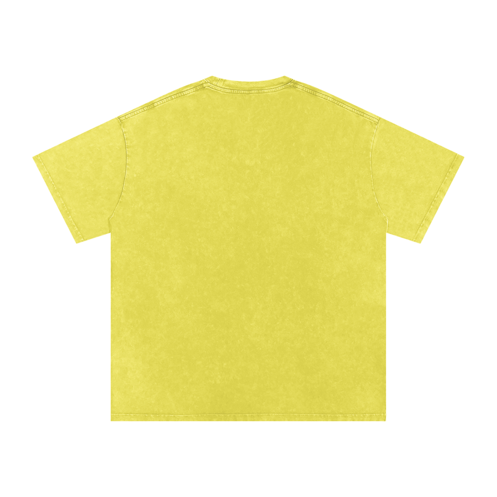 Verse&Vogue | Snow Washed Oversized Cotton T-Shirt