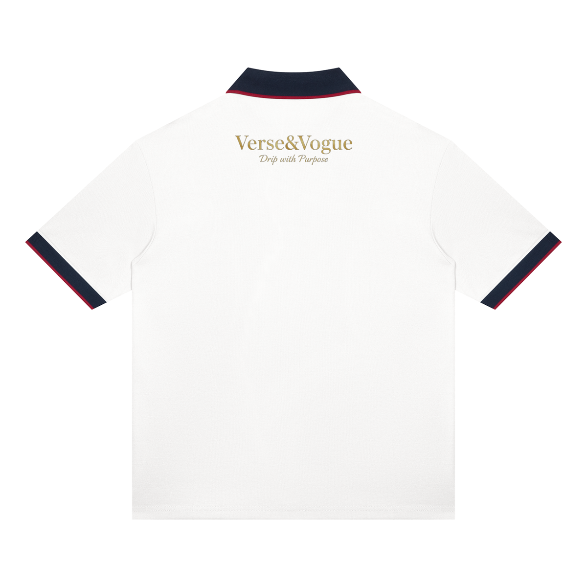 Verse&Vogue | Unisex Color Block Polo Shirt
