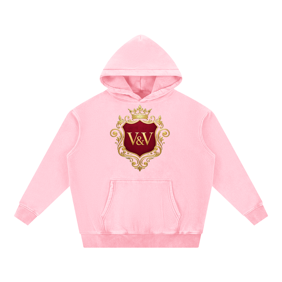 Verse&Vogue | Snow Wash Fleece Oversize Hoodie