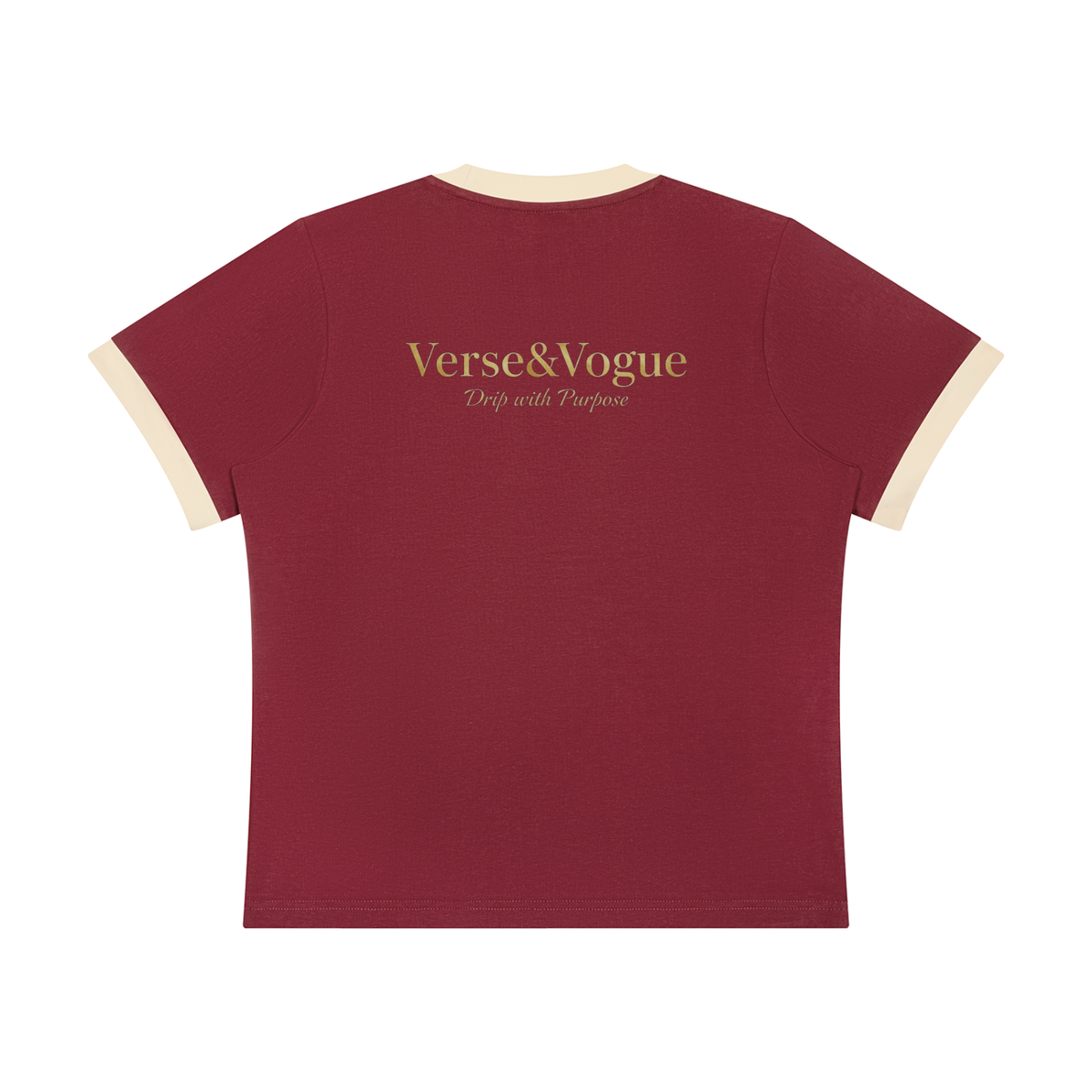 Verse&Vogue | Women's Sorona Ringer T-Shirt