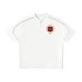 Verse&Vogue | Unisex Oversized Piping Henley T-Shirt