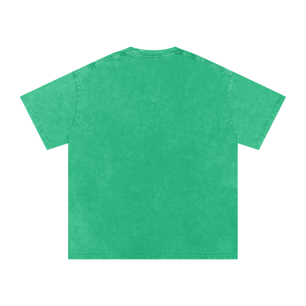 Verse&Vogue | Snow Washed Oversized Cotton T-Shirt