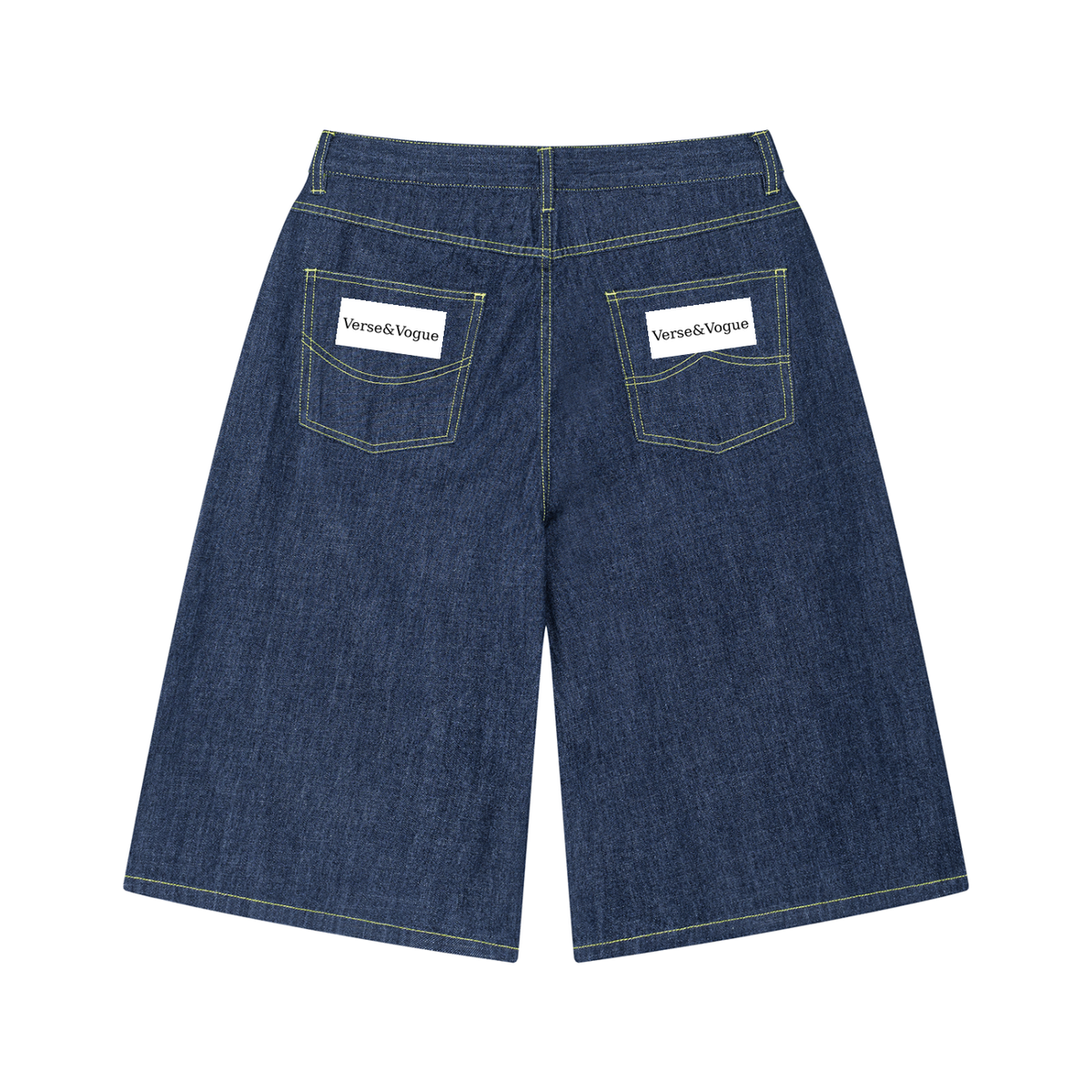Verse&Vogue | Men's Vintage Wash Denim Shorts