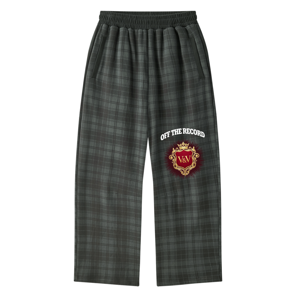 Verse&Vogue | Plaid Straight Leg Pants - Unisex