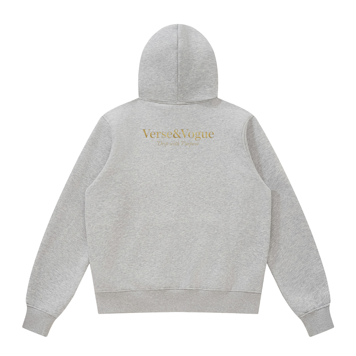 Verse&Vogue | Unisex Fleece Full Zip Hoodie