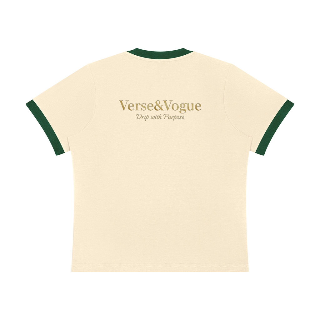 Verse&Vogue | Women's Sorona Ringer T-Shirt
