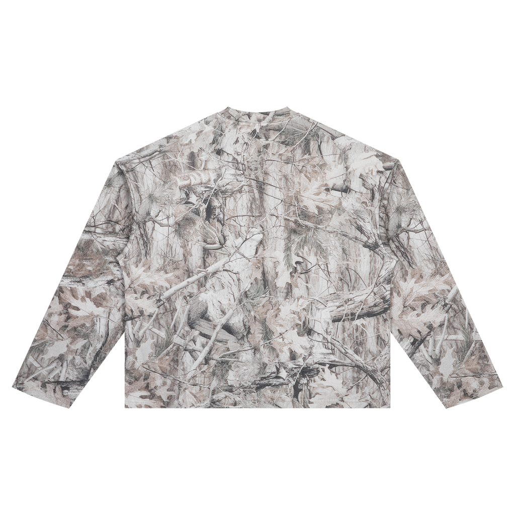 Verse&Vogue | Unisex Tree Camo Waffle T-Shirt