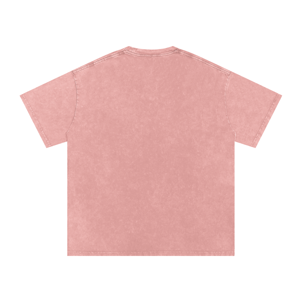 Verse&Vogue | Snow Washed Oversized Cotton T-Shirt