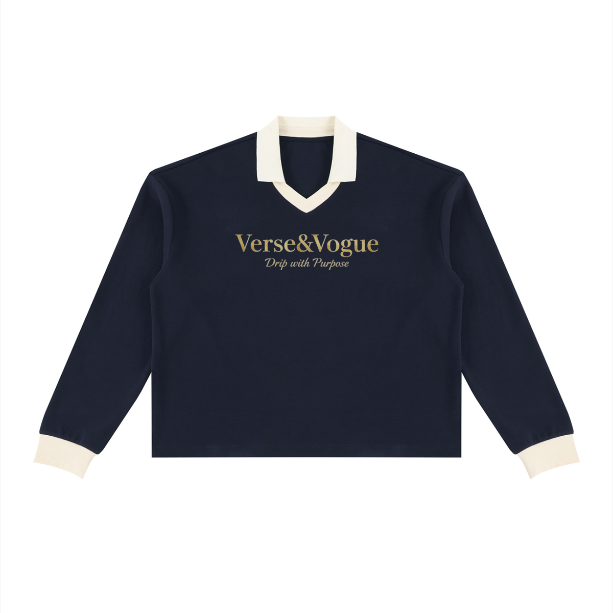 Verse&Vogue | Unisex Color Block Long Sleeve Sweatshirt