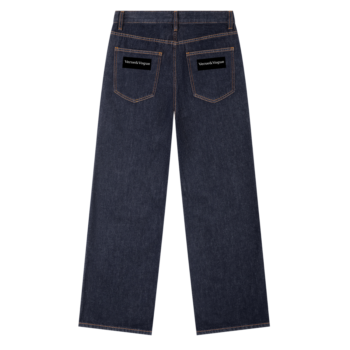 Verse&Vogue | Heavyweight Straight Leg Denim Jeans