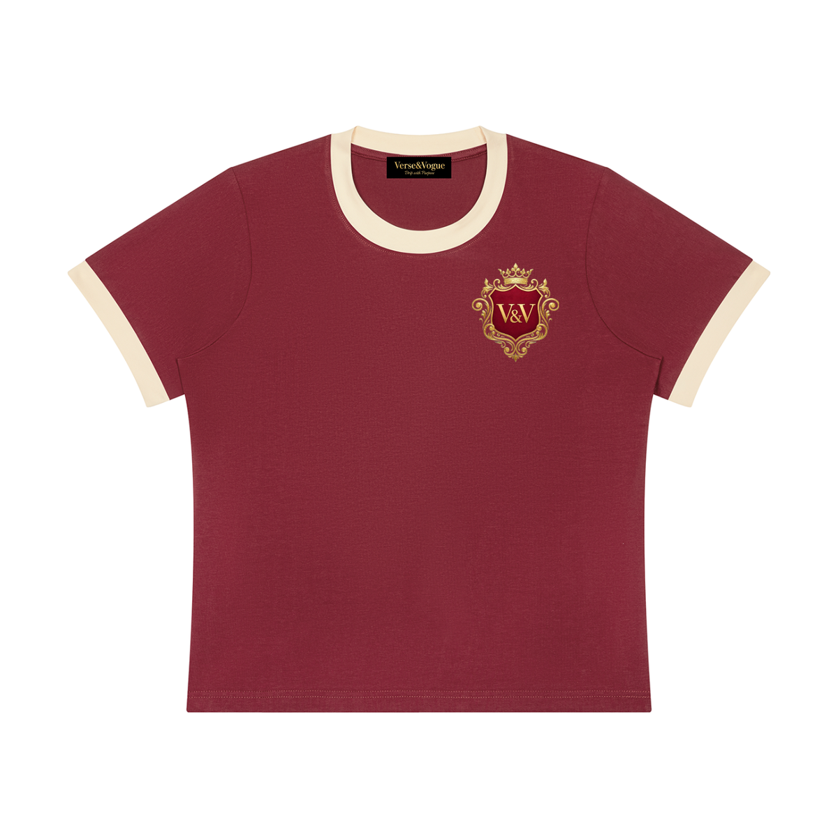 Verse&Vogue | Women's Sorona Ringer T-Shirt
