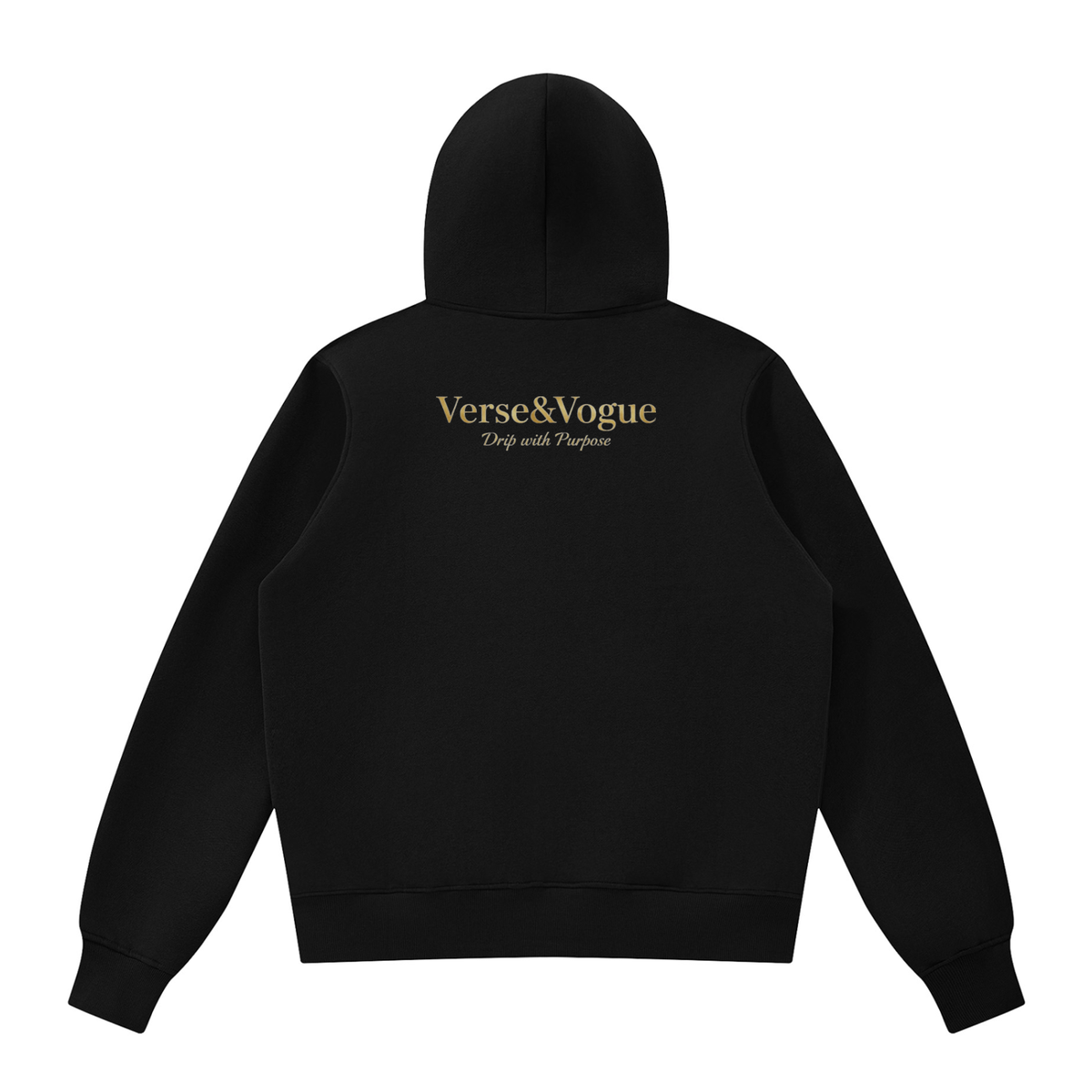 Verse&Vogue | Unisex Fleece Full Zip Hoodie