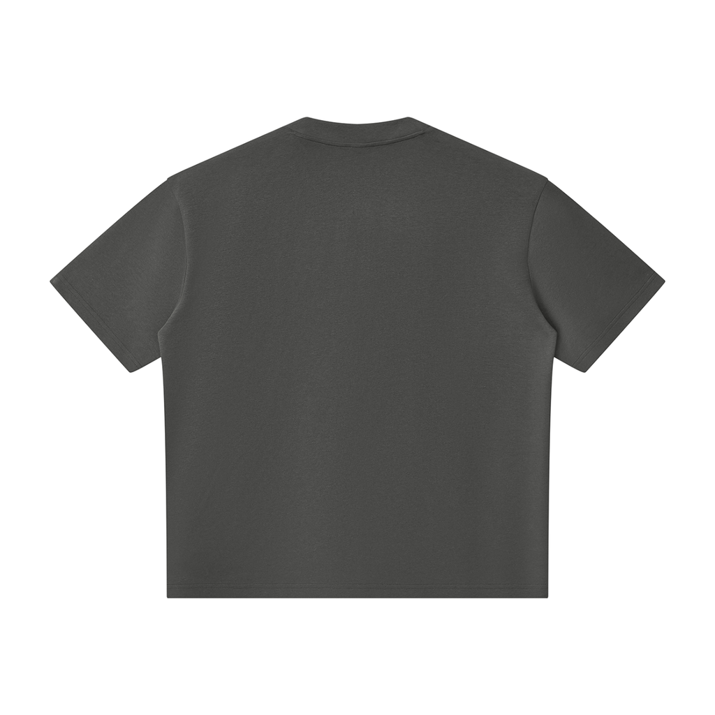 Verse&Vogue | Unisex Oversized Piping Henley T-Shirt