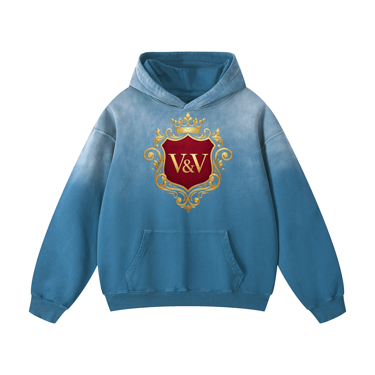 Verse&Vogue | Heavyweight Sunfade Oversized Hoodie