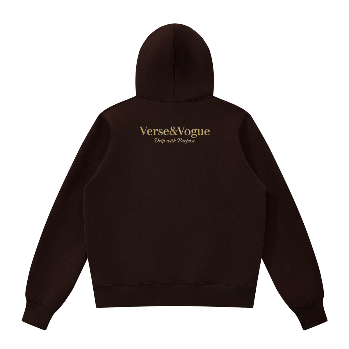 Verse&Vogue | Unisex Fleece Full Zip Hoodie