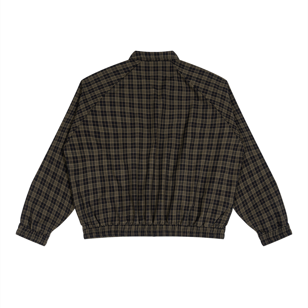 Verse&Vogue | Unisex Plaid Full-Zip Track Jacket