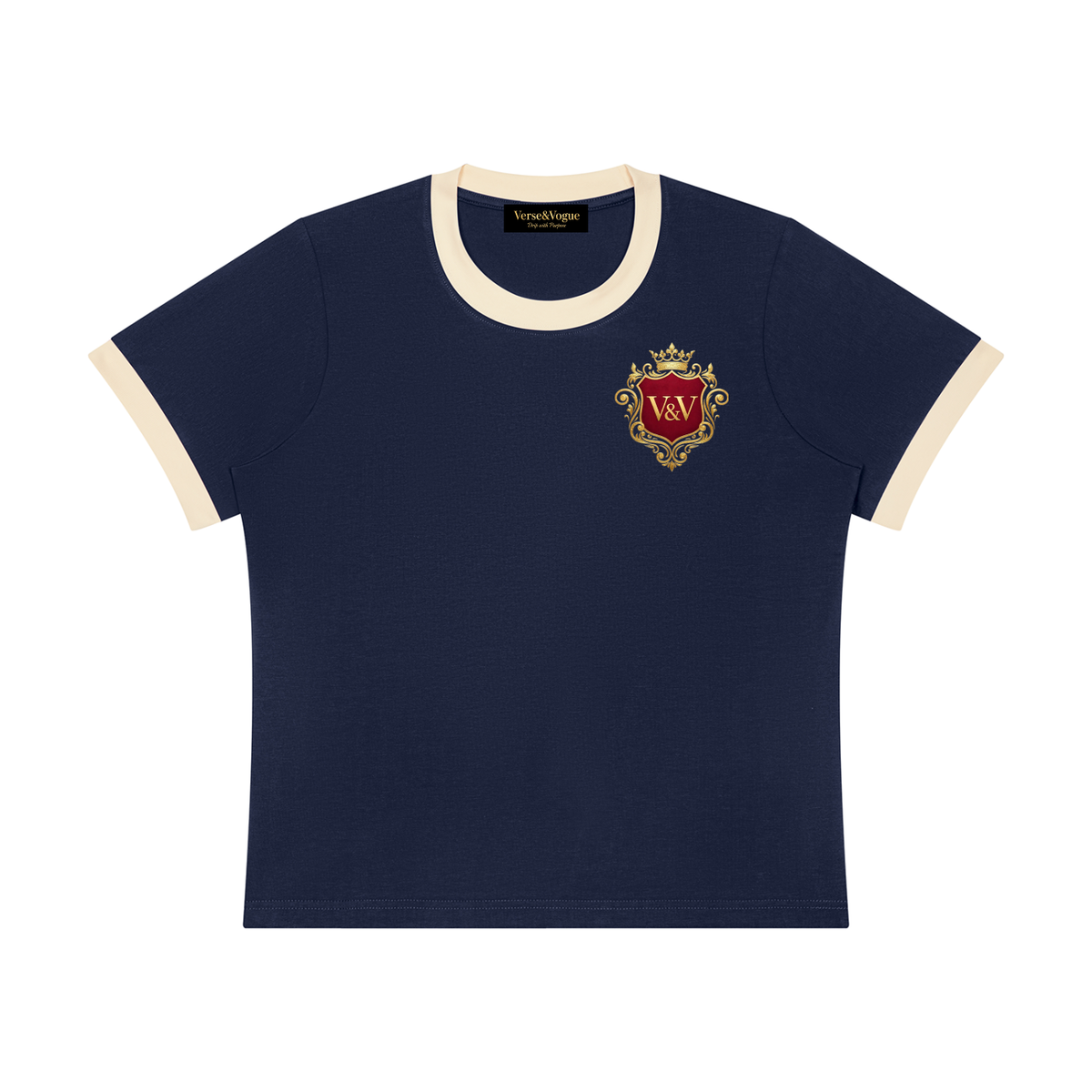 Verse&Vogue | Women's Sorona Ringer T-Shirt