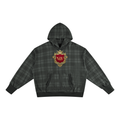Verse&Vogue | Unisex Plaid Color Block Hoodie
