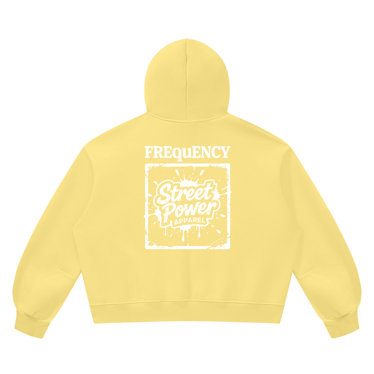 Verse&Vogue | Unisex Vintage Wash Boxy Fleece Hoodie