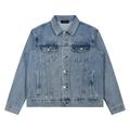 Verse&Vogue | Unisex Vintage Wash Denim Jacket