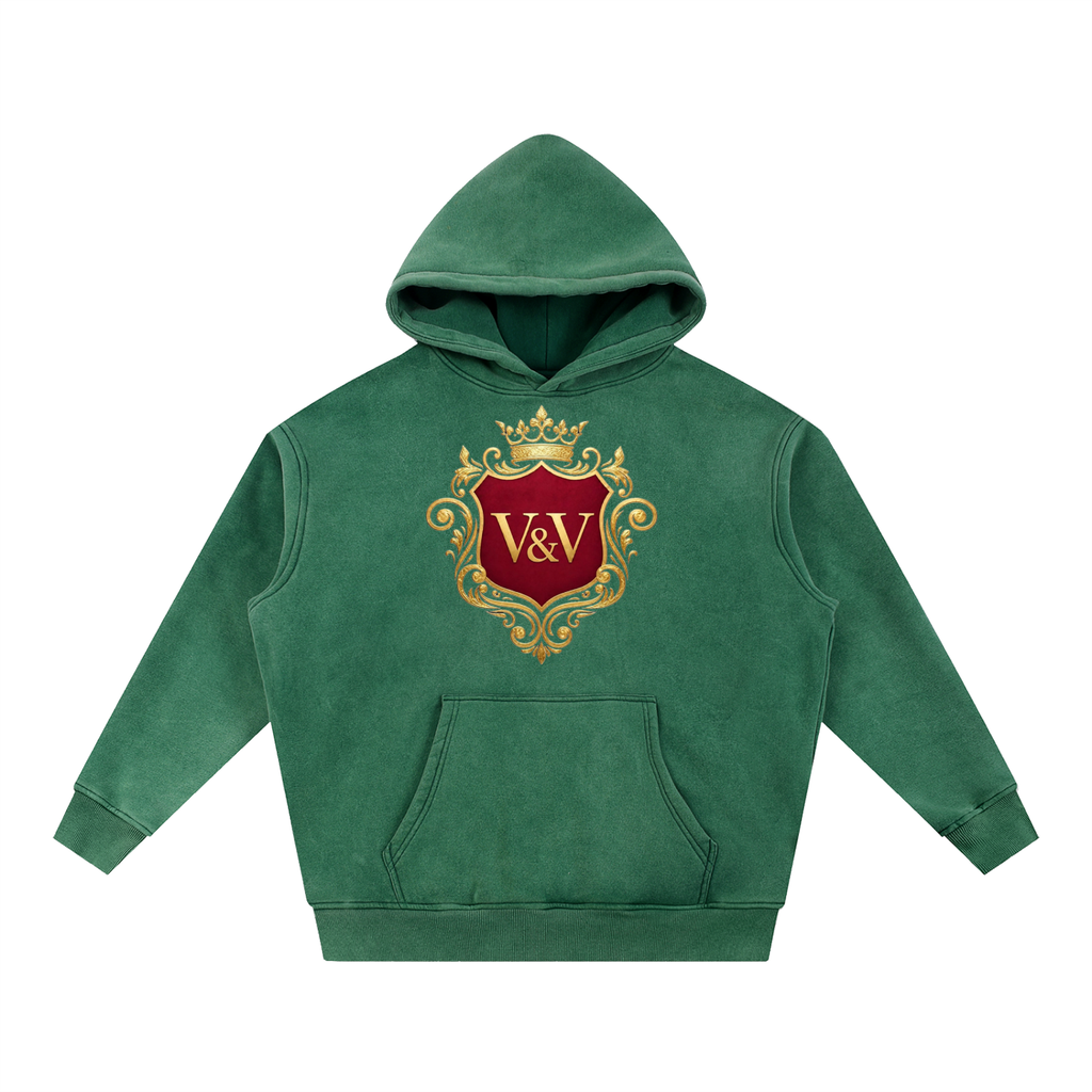 Verse&Vogue | Snow Wash Fleece Oversize Hoodie