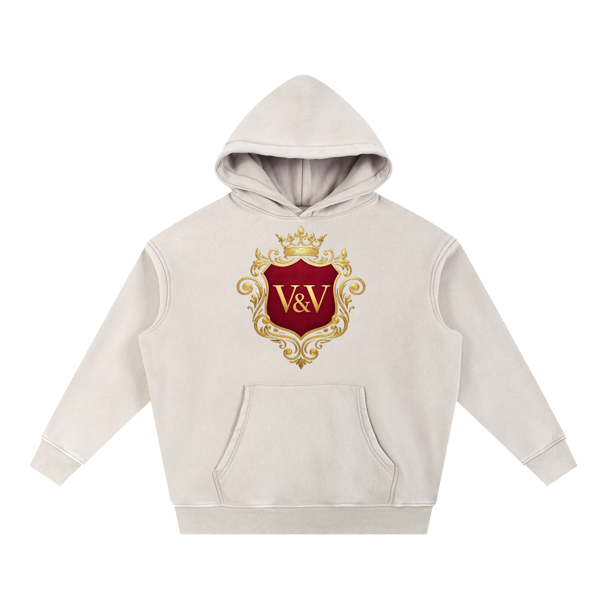 Verse&Vogue | Snow Wash Fleece Oversize Hoodie