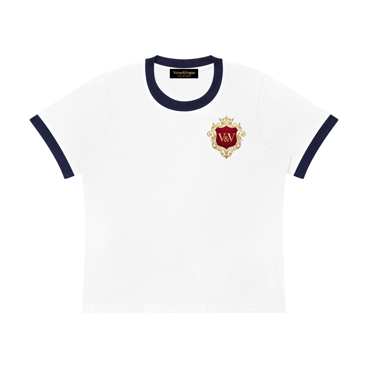 Verse&Vogue | Women's Sorona Ringer T-Shirt