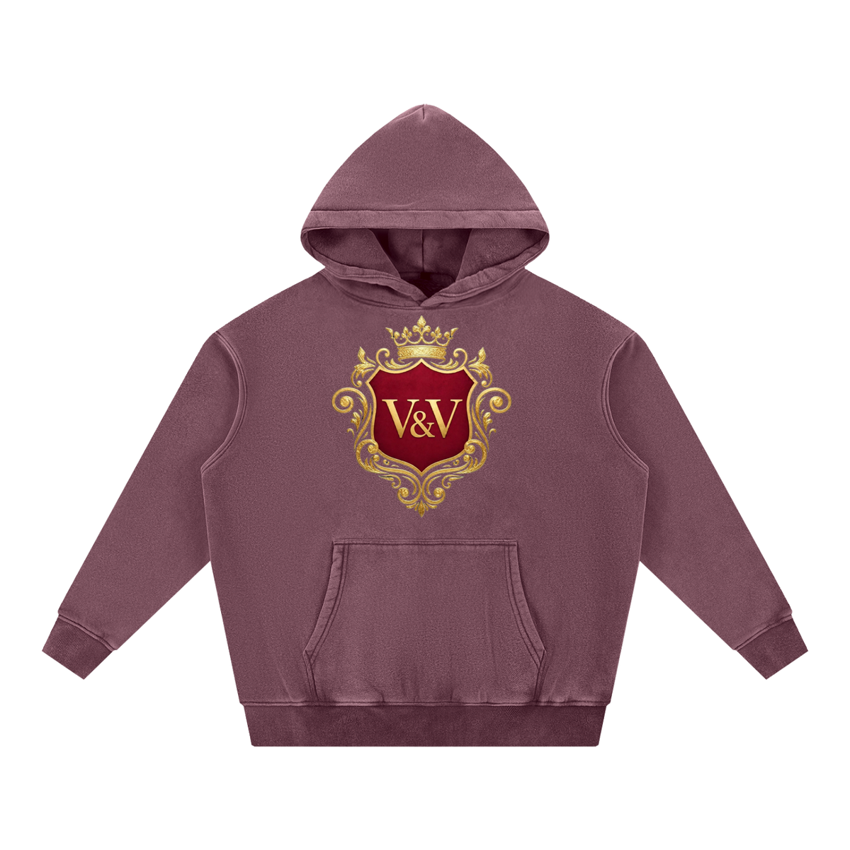 Verse&Vogue | Snow Wash Fleece Oversize Hoodie