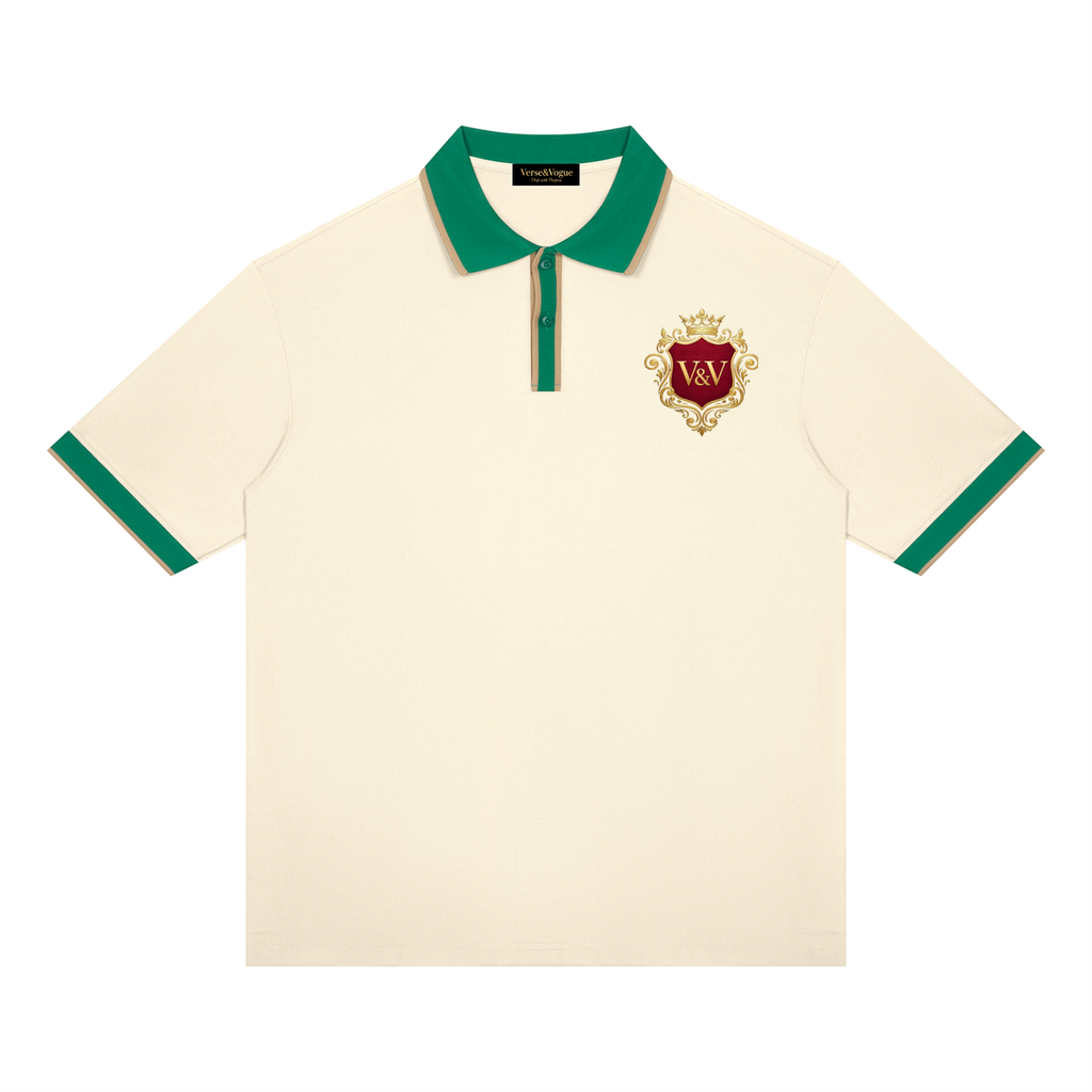 Verse&Vogue | Unisex Color Block Polo Shirt