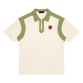 Verse&Vogue | Unisex Color Block Quarter Zip Polo Shirt