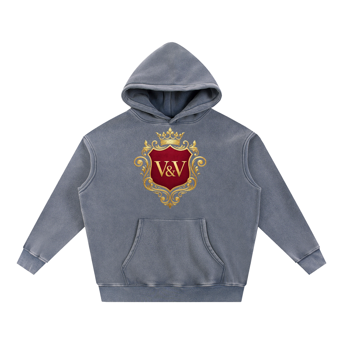 Verse&Vogue | Snow Wash Fleece Oversize Hoodie