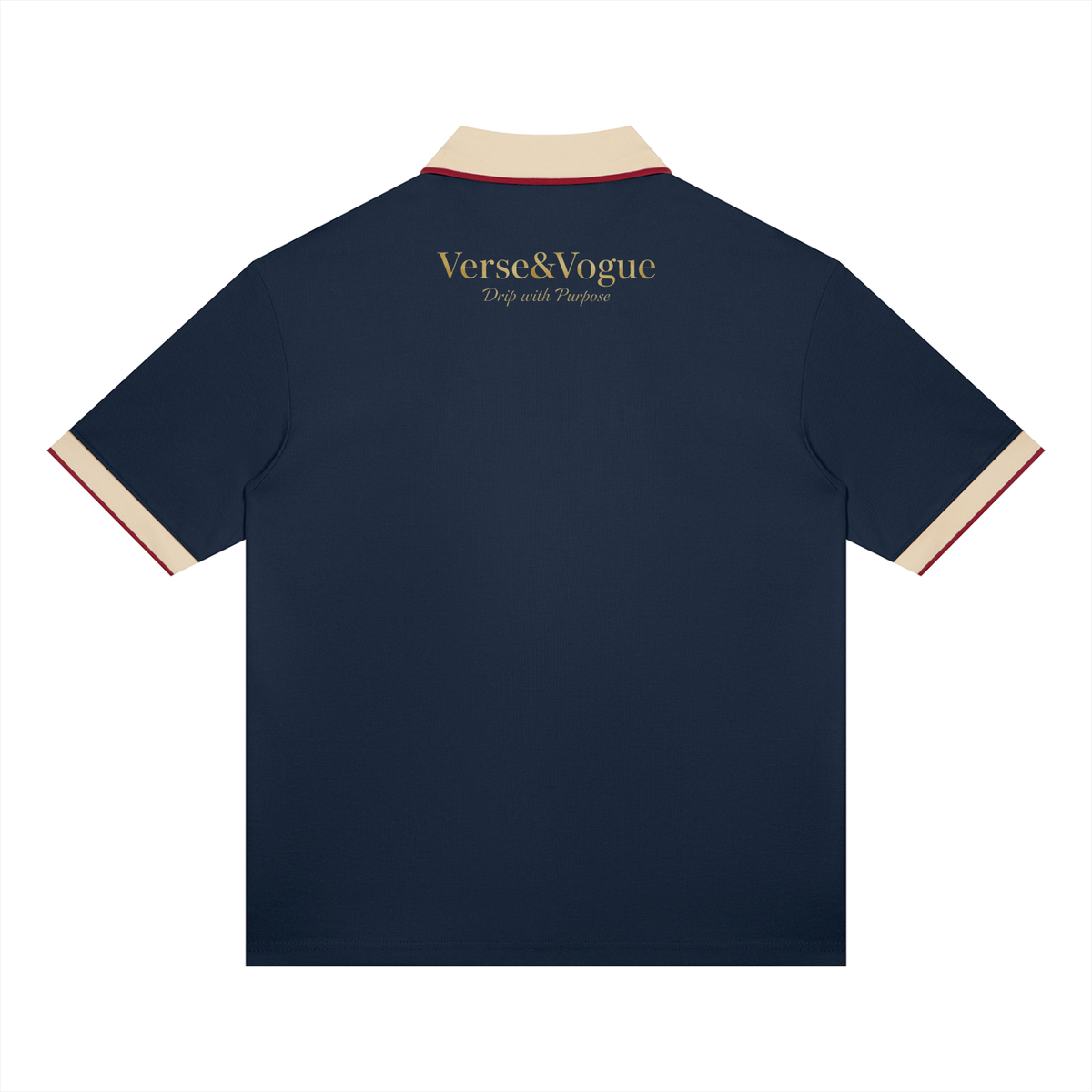 Verse&Vogue | Unisex Color Block Polo Shirt