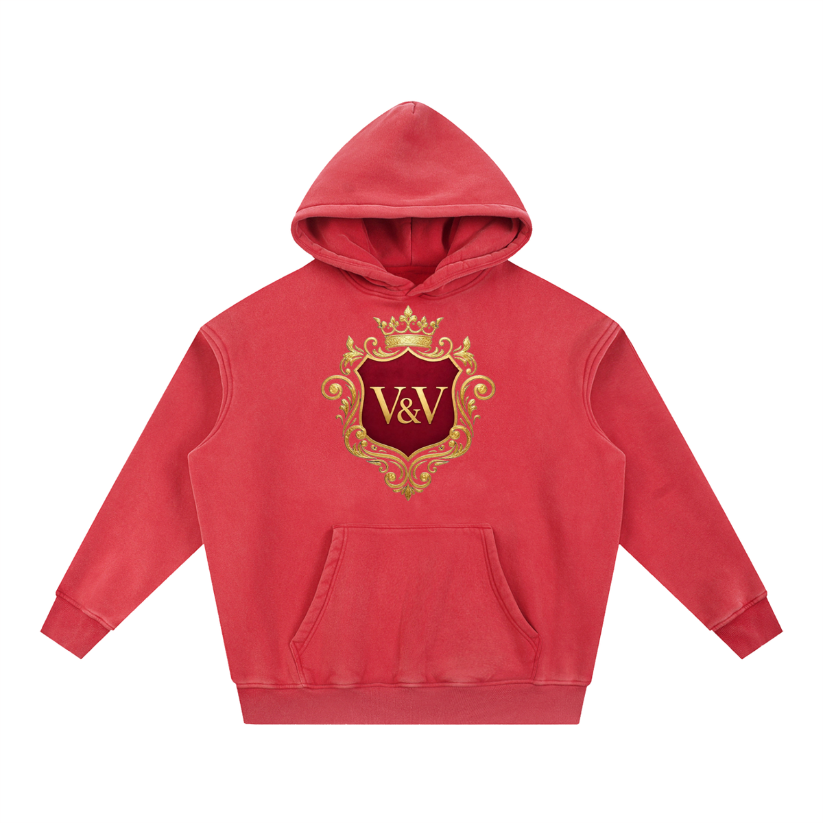 Verse&Vogue | Snow Wash Fleece Oversize Hoodie