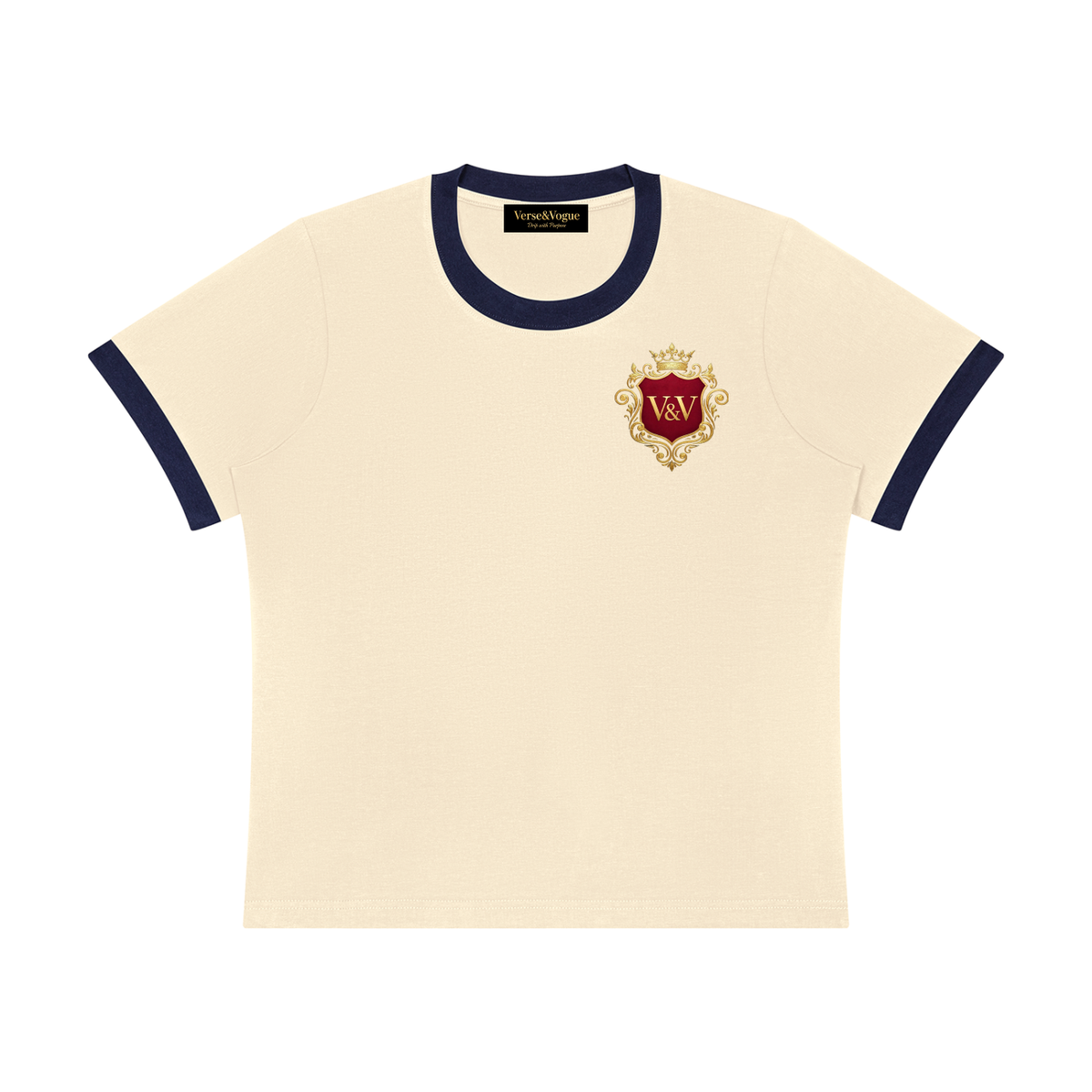 Verse&Vogue | Women's Sorona Ringer T-Shirt