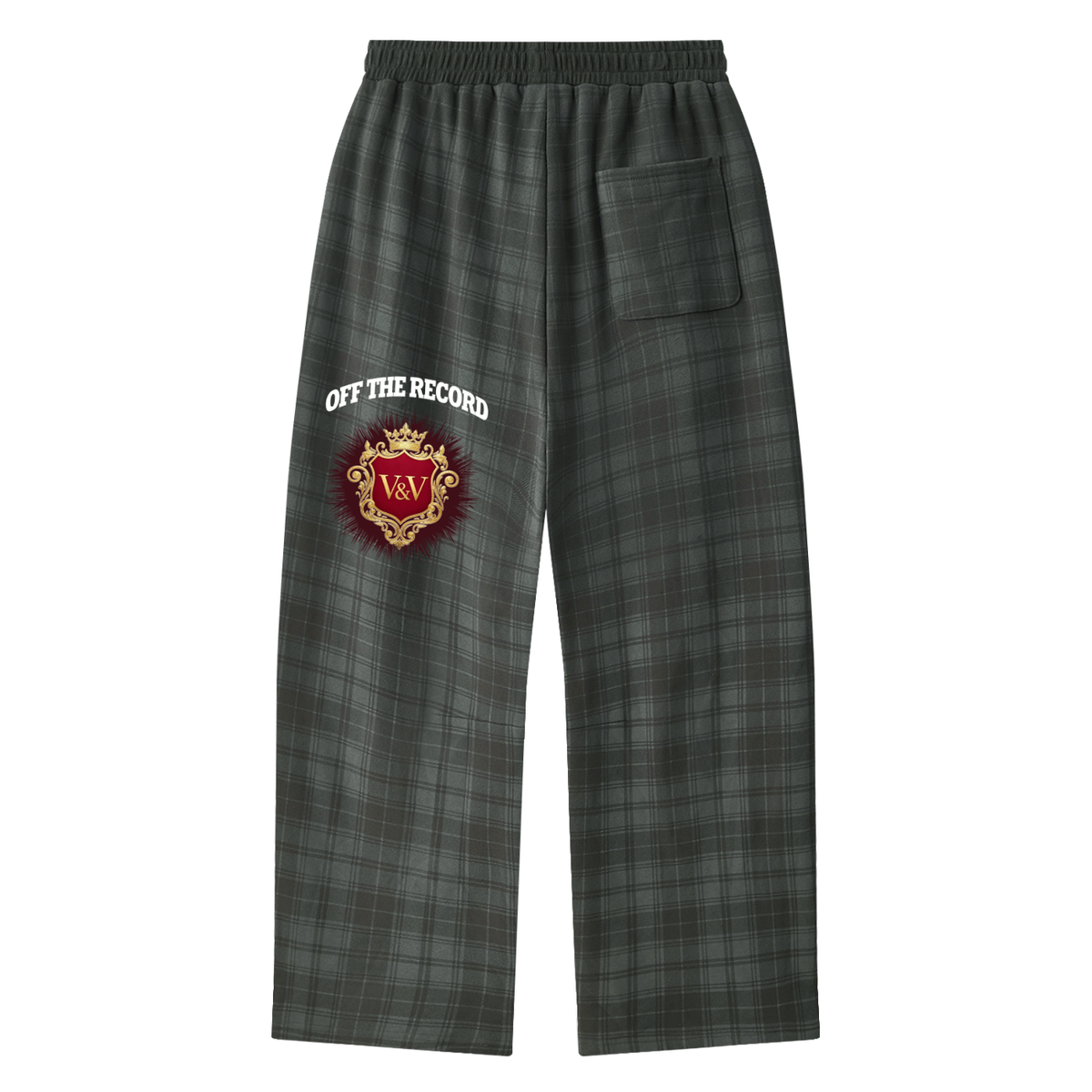 Verse&Vogue | Plaid Straight Leg Pants - Unisex