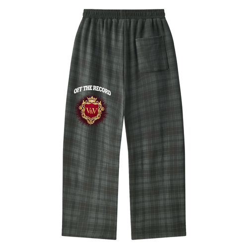 Verse&Vogue | Plaid Straight Leg Pants - Unisex
