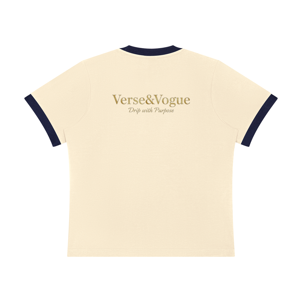 Verse&Vogue | Women's Sorona Ringer T-Shirt