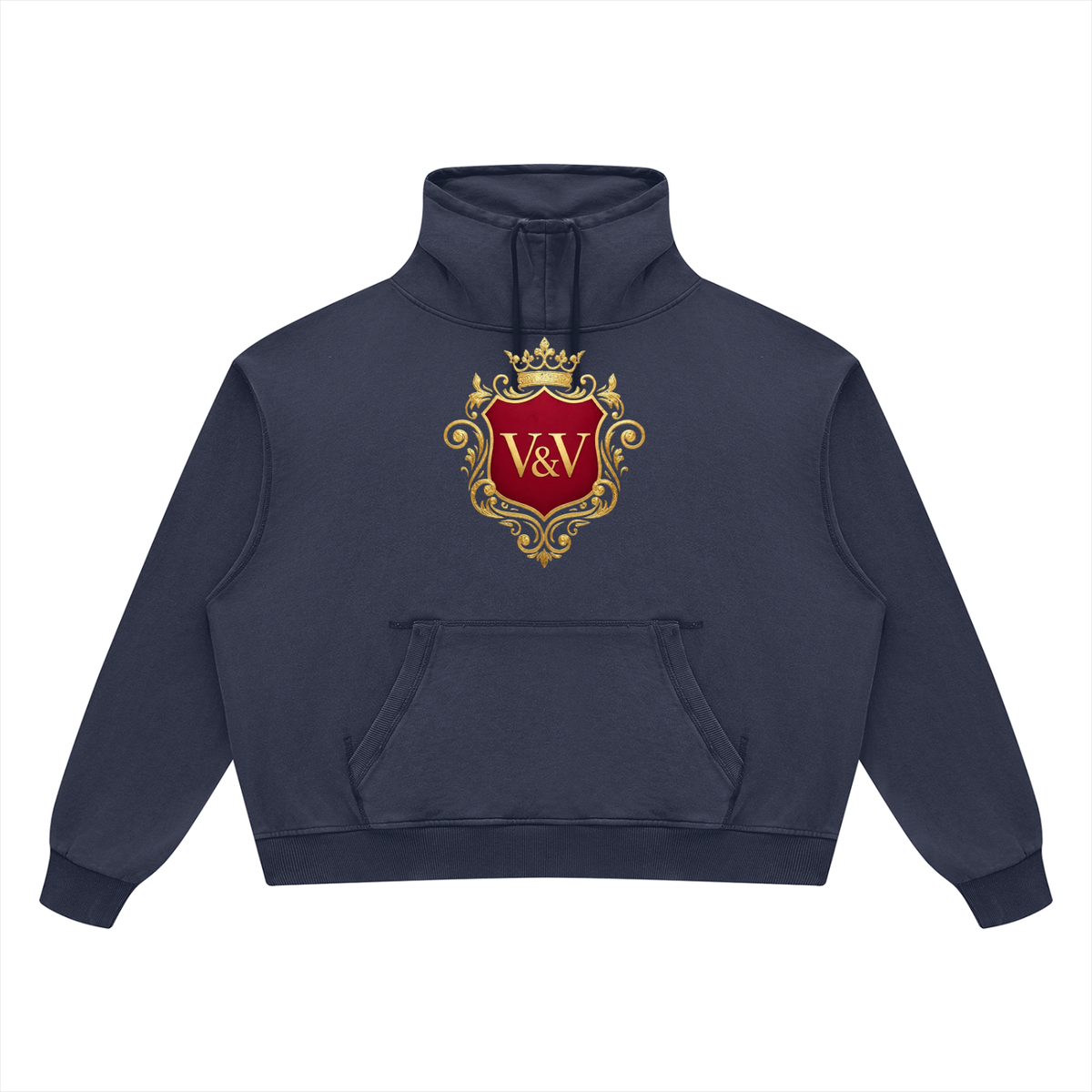 Verse&Vogue | Unisex Vintage Wash Boxy Hoodie
