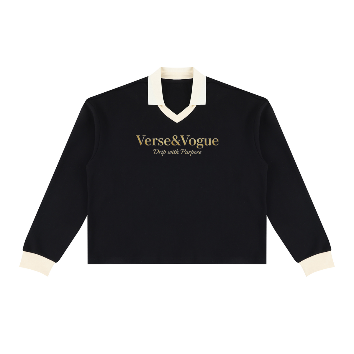 Verse&Vogue | Unisex Color Block Long Sleeve Sweatshirt