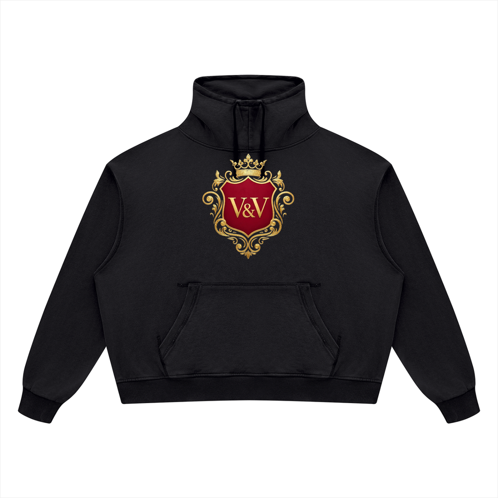Verse&Vogue | Unisex Vintage Wash Boxy Hoodie