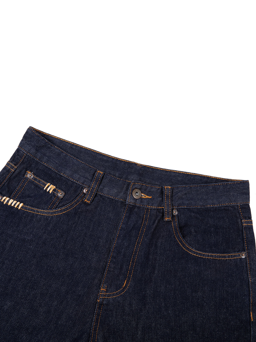 Verse&Vogue | Heavyweight Straight Leg Denim Jeans