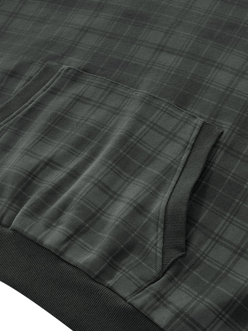 Verse&Vogue | Plaid Color Block Hoodie-Unisex