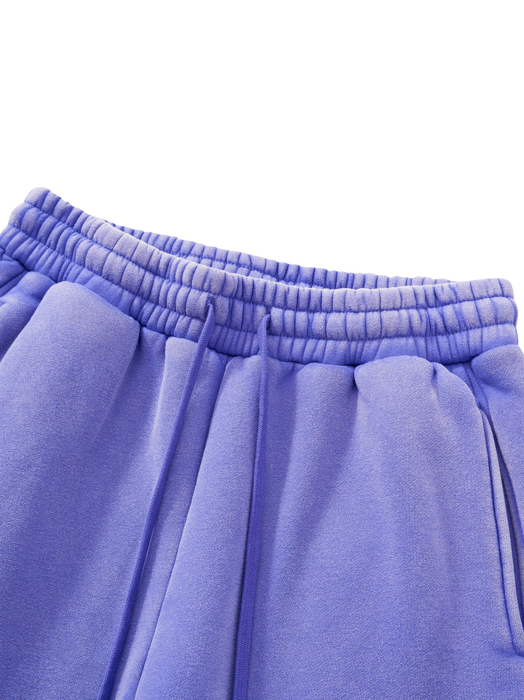 Verse&Vogue | Unisex Vintage Wash Barrel Leg Fleece Sweatpants