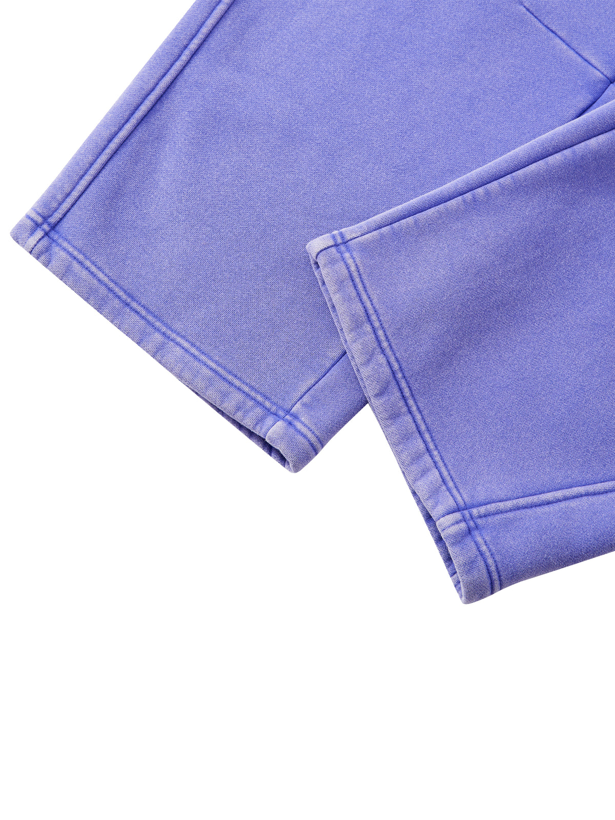 Verse&Vogue | Unisex Vintage Wash Barrel Leg Fleece Sweatpants